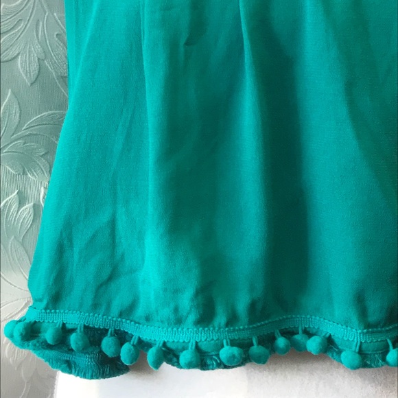 LOVERS & FRIENDS Botanic palm Green Top NWT - Picture 5 of 7